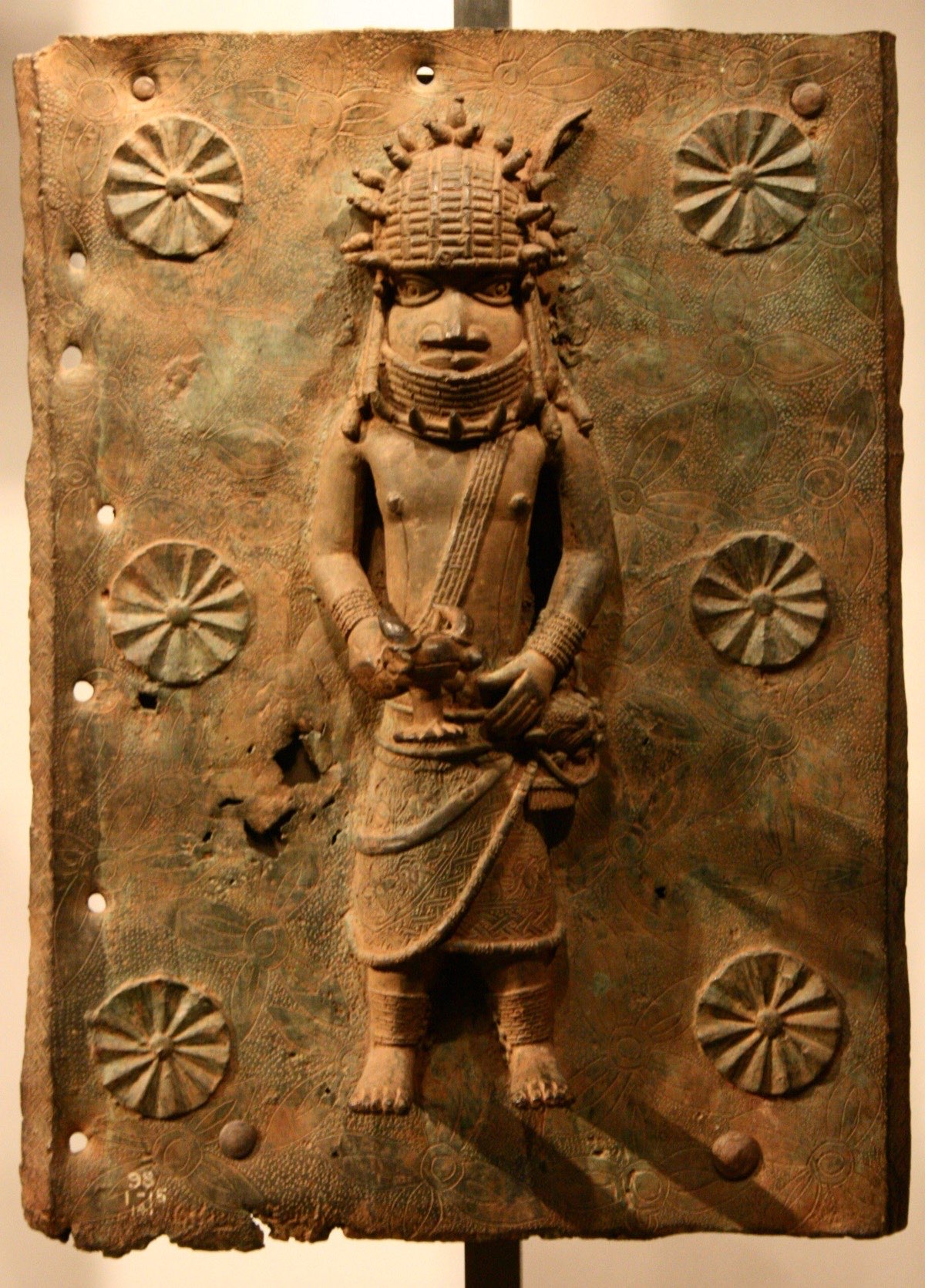 Benin Bronze Plaque