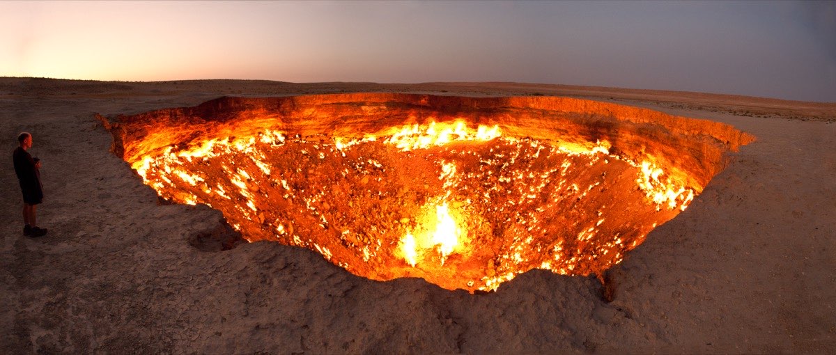 Door to Hell (Darvaza Gas Crater)