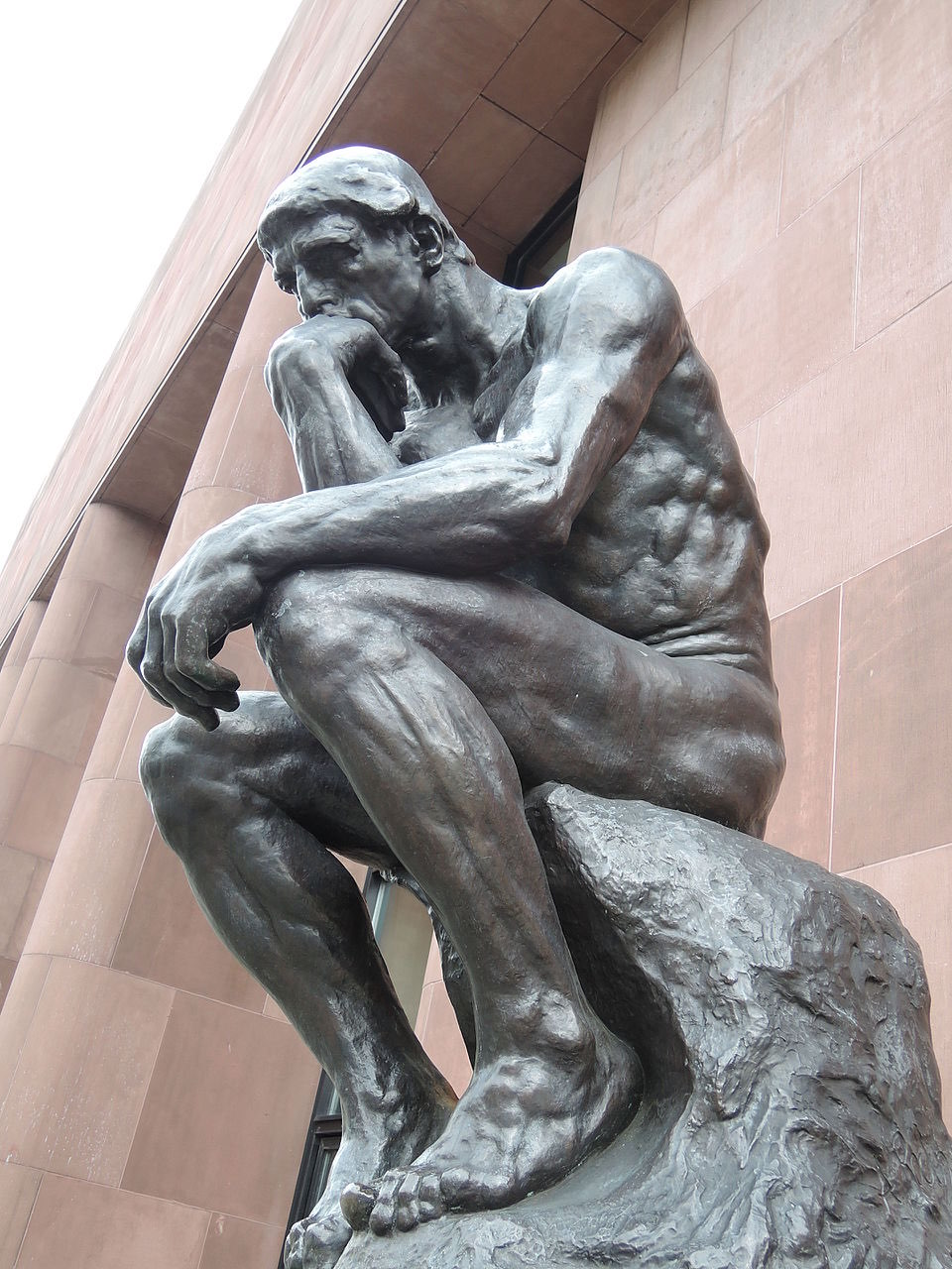 The Thinker by Rodin
